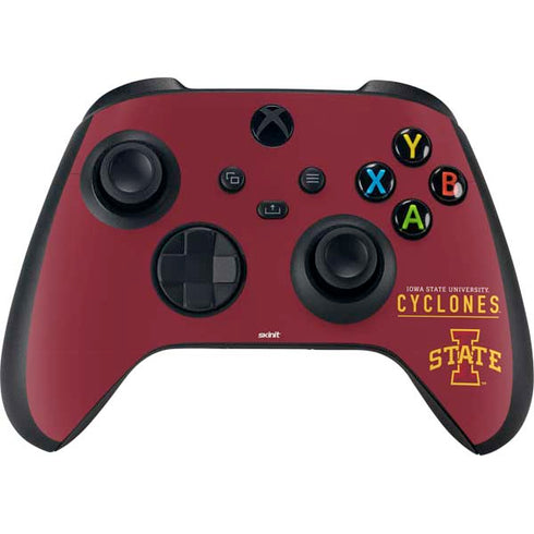 Iowa State University Athletic Text Xbox Series X Skins